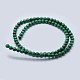 Natural Malachite Beads Strands UK-G-F571-27AB1-8mm-3