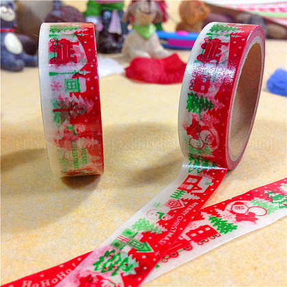 Christmas Theme DIY Scrapbook Decorative Adhesive Tape UK-DIY-A002-C1-42-1