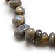 Natural Labradorite Beads Strands UK-G-P029-05-K-3