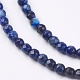 Natural Lapis Lazuli Beads Strands UK-X-G-K020-3mm-23-3