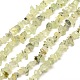 Prehnite Chip Bead Strands&nbsp;UK-X-G-M205-11-1