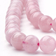 Natural Rose Quartz Beads Strands UK-G-T064-23-6mm-3