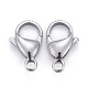 304 Stainless Steel Lobster Claw Clasps UK-STAS-AB15-2