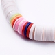 Handmade Polymer Clay Heishi Beads Stretch Bracelets UK-BJEW-JB05087-3