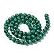 Natural Malachite Beads Strands UK-G-O166-07A-6mm-2
