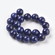 Natural Lapis Lazuli Beads Strands UK-G-G087-10mm-2