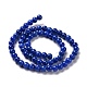 Natural Mashan Jade Round Beads Strands UK-G-D263-6mm-XS09-5