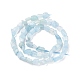 Natural Aquamarine Beads Strands UK-G-D0004-A02-04-5