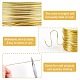 Copper Wire Copper Beading Wire for Jewelry Making UK-CWIR-F001-G-0.8mm-6