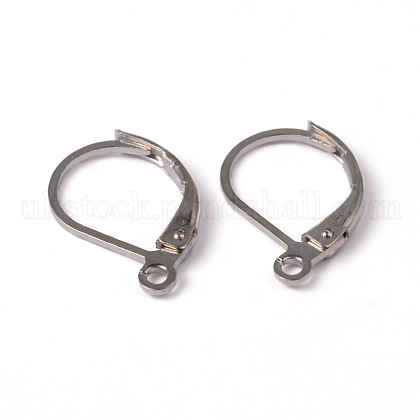 Brass Leverback Earring Findings UK-EC223-1