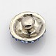 Owl Head Antique Silver Zinc Alloy Jewelry Snap Buttons UK-SNAP-O020-61-NR-K-2