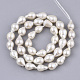 Natural Baroque Pearl Keshi Pearl Beads Strands UK-PEAR-Q015-019A-01-2