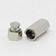 Column Smooth 304 Stainless Steel Magnetic Clasps Bayonet Clasps UK-STAS-A019-1A-K-2