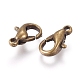 Zinc Alloy Lobster Claw Clasps UK-E103-M-3