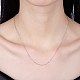 925 Sterling Silver Chain Necklaces UK-NJEW-BB30129-20-5