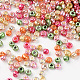 8/0 Plated Glass Seed Beads UK-SEED-T005-05B-3