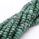 Dyed Natural Malaysia Jade Rondelle Beads Strands UK-G-E316-2x4mm-23-1