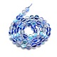 Synthetic Moonstone Beads Strands UK-G-F143-6mm-06-2