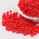 6/0 Baking Paint Glass Seed Beads UK-X-SEED-S003-K20-1