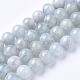 Natural Aquamarine Beads Strands UK-G-F641-02-A-4