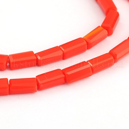 Solid Color Glass Beads Strands UK-GLAA-J081-B25-K-1