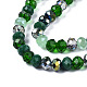 Electroplate Glass Beads Strands UK-EGLA-N002-12D-3
