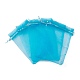 Organza Gift Bags with Drawstring UK-OP-R016-10x15cm-17-3