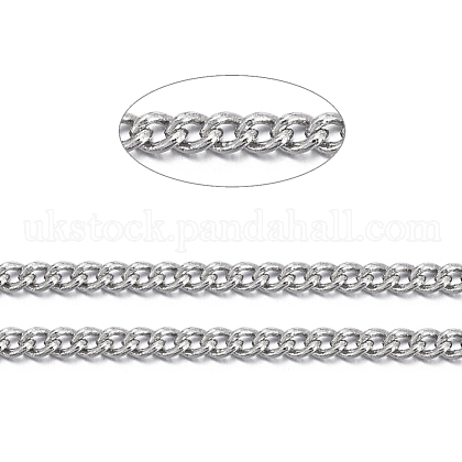Brass Twisted Chains UK-CHC010Y-NFK-1