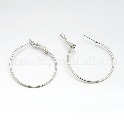 Iron Hoop Earrings UK-E220-1