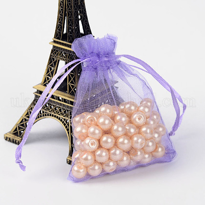 Organza Gift Bags with Drawstring UK-OP-R016-7x9cm-06-1