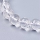 Natural Quartz Crystal Beads Strands UK-G-R193-05-6mm-3