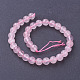 Natural Rose Quartz Beads Strands UK-G-C076-6mm-3-2
