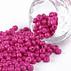 Baking Paint Glass Seed Beads UK-SEED-S003-K24-1