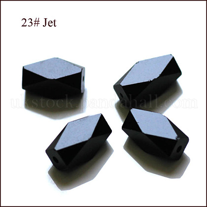 Imitation Austrian Crystal Beads UK-SWAR-F055-12x6mm-23-1