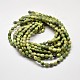 Natural Serpentine Oval Beads Strands UK-G-F199-02-8x10mm-3