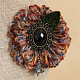 Woolen Flower Brooches UK-X-JEWB-N0001-026-3