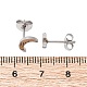 Tarnish Resistant 304 Stainless Steel Stud Earrings&nbsp;UK-X-EJEW-F227-18P-2