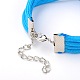 Braided Cord Bracelets UK-BJEW-JB01559-01-2