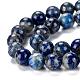 Natural Lapis Lazuli Round Bead Strands UK-G-E262-01-8mm-5