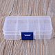 8 Compartments Polypropylene(PP) Bead Storage Containers UK-CON-R007-01-3