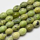 Natural Serpentine Oval Beads Strands UK-G-F199-02-8x10mm-1