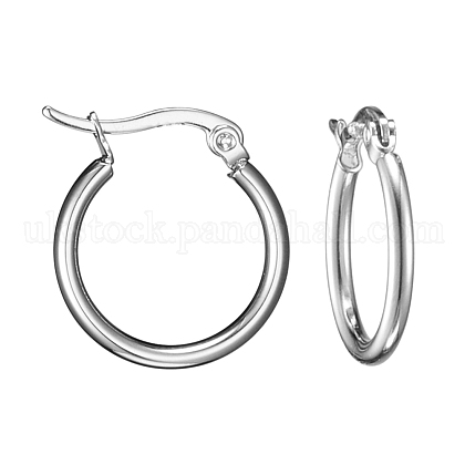 304 Stainless Steel Hoop Earrings UK-EJEW-F105-11P-1
