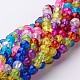 Crackle Glass Beads Strands UK-GGM002-1