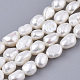 Natural Cultured Freshwater Pearl Beads Strands UK-PEAR-Q015-033-2