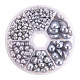 1Box ABS Plastic Imitation Pearl Dome Cabochons UK-SACR-PH0001-41-1