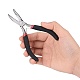 Carbon Steel Bent Nose Jewelry Plier for Jewelry Making Supplies UK-P021Y-6
