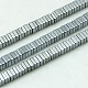 Electroplate Non-magnetic Synthetic Hematite Heishi Beads Strands UK-G-UK0017-01A-1
