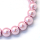 Baking Painted Pearlized Glass Pearl Round Bead Strands UK-HY-Q003-6mm-47-2