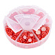 PandaHall Elite 1Box ABS Plastic Imitation Pearl Dome Cabochons UK-SACR-PH0001-09-5