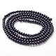 Glass Pearl Beads Strands UK-HY-4D-B20-1